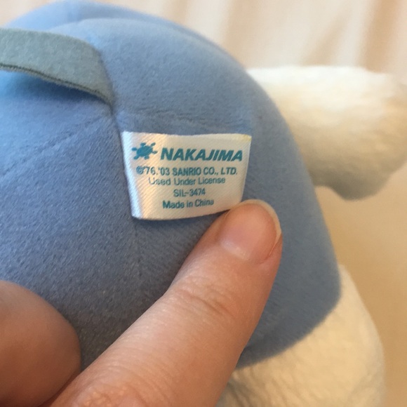 VTG 2003 Hello Kitty Plushie with Hippo Costume - Picture 5 of 8